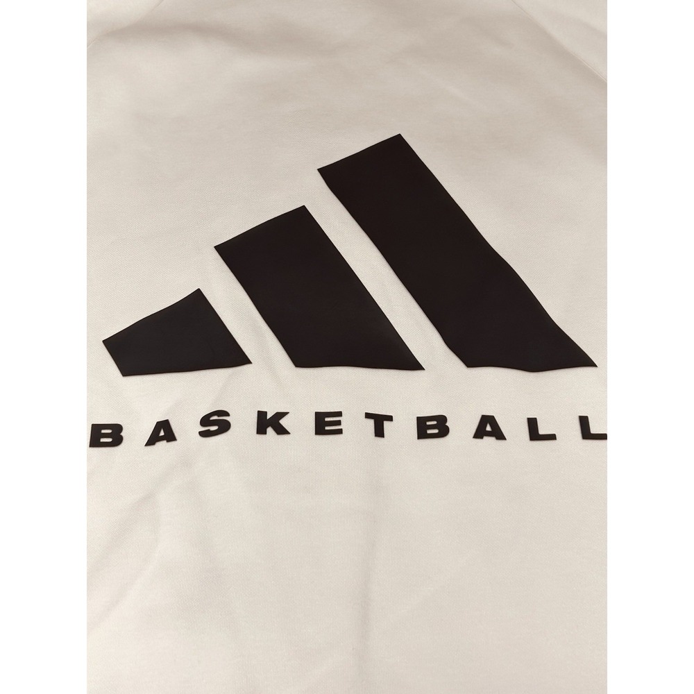 adidas Basketball Chapter Full Zip Track Jacket Cloud White Men's M NWOT MSRP$90